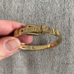 Michael Kors buckle clasp tortoise shell bracelet